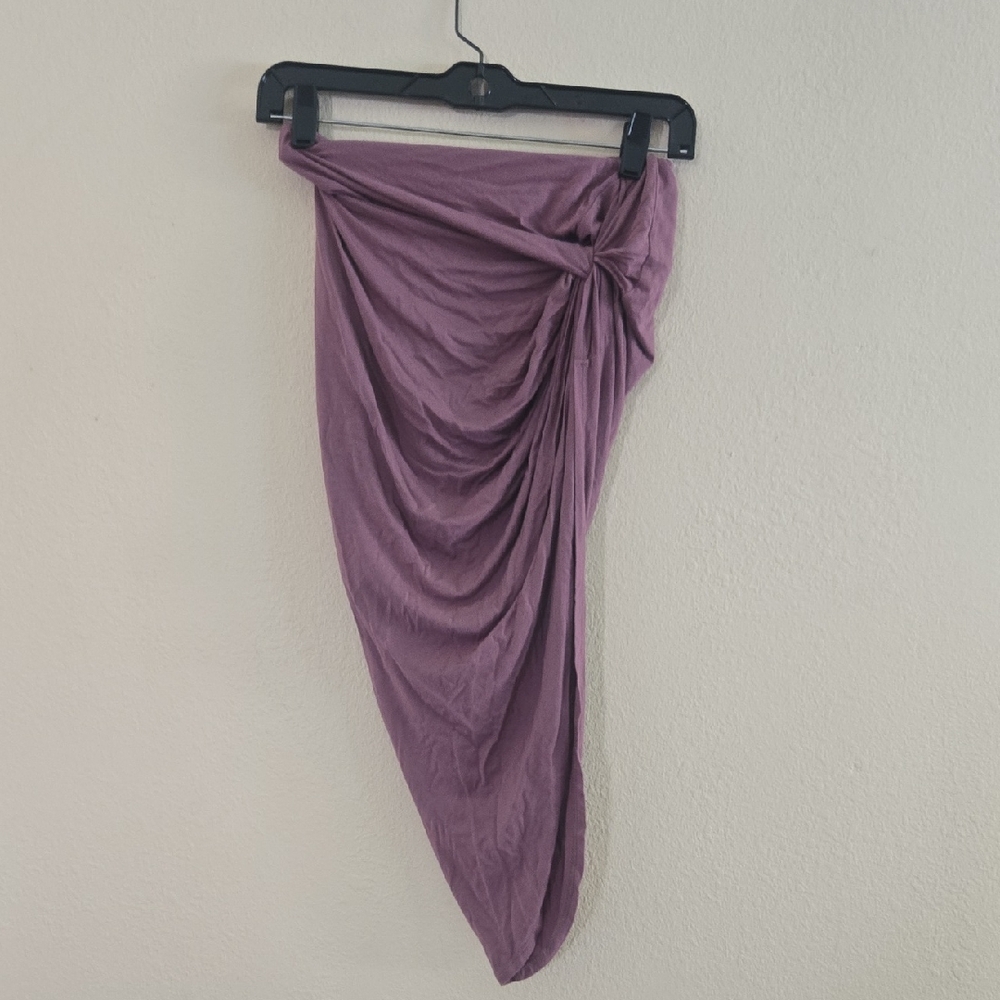 Charlotte Russe Asymmetrical Skirt in Lavender